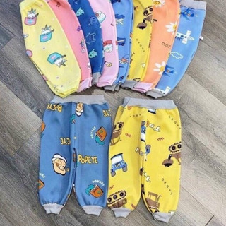 Combo 10 quần nỉ bông cho bé trai, bé gái - Quần ấm thu đông cho bé