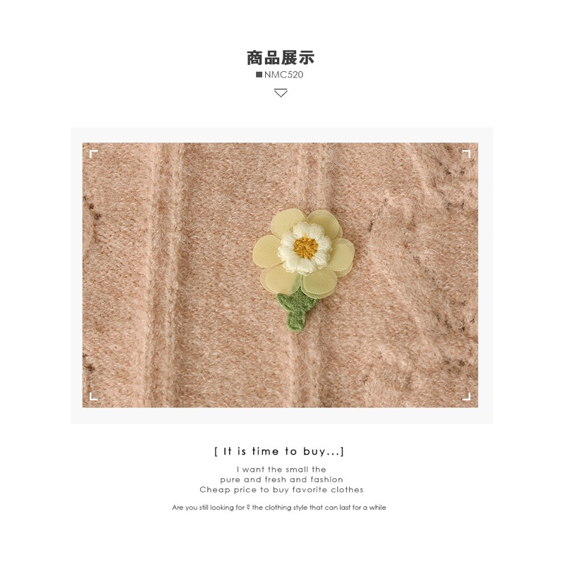 Set Sơ Mi Nơ + Áo Gile Đính Cây Hoa Cực Xinh