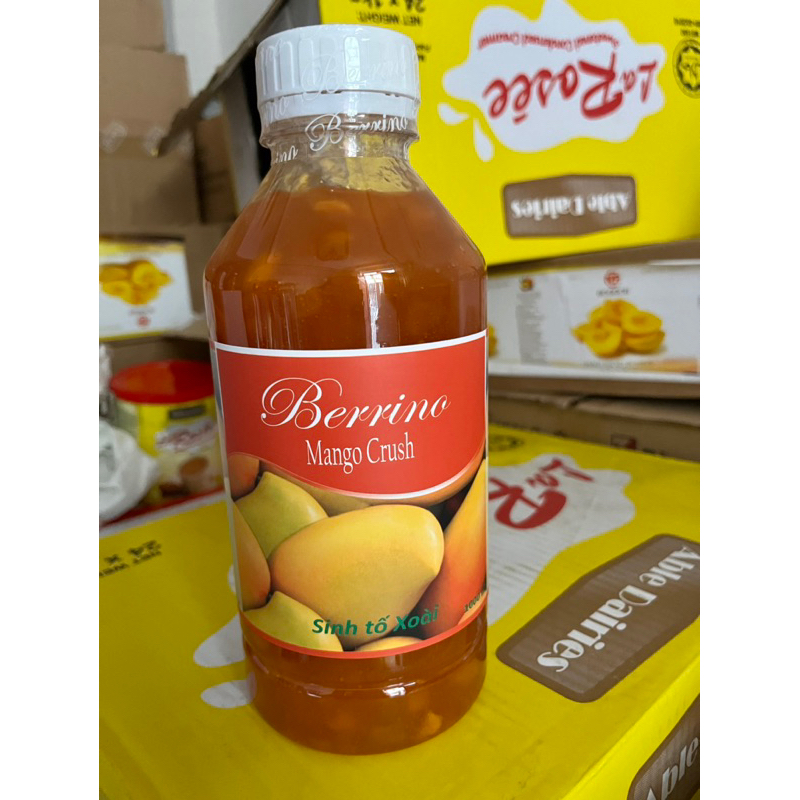 Mứt Berrino Vải Mứt Vải chai 1000ml