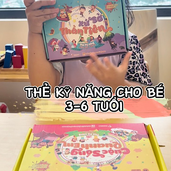 Quà tặng bé - Bộ thẻ trò chơi phát triển trí não cho bé
