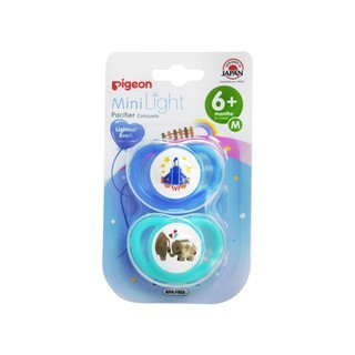 Ty ngậm đôi Pigeon Mini Light cho bé trai/bé gái size S M L