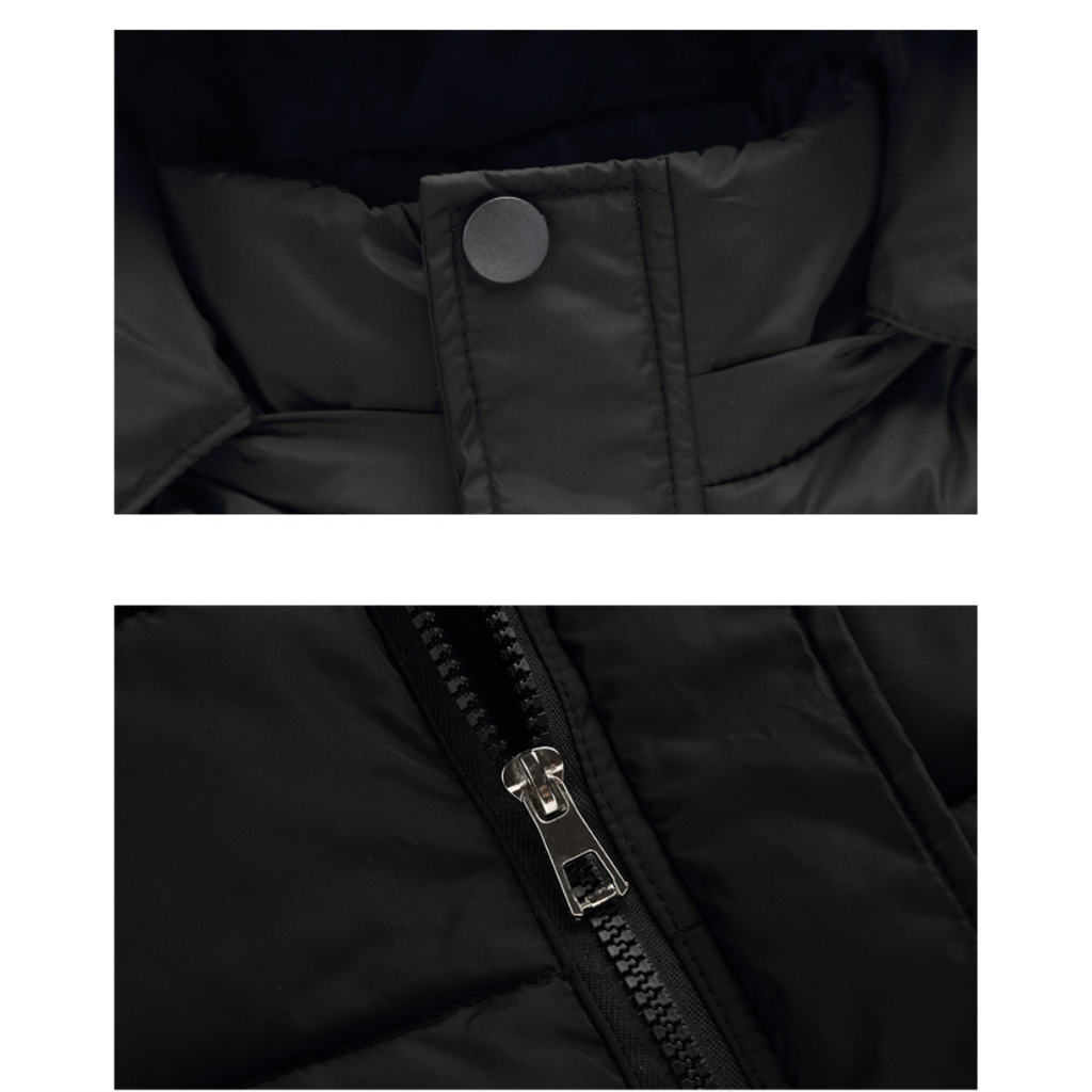 Áo khoác Gile mũ tháo rời có túi siêu mềm mại, Áo gile siêu nhẹ trần bông cho bé từ 4-13 tuổi