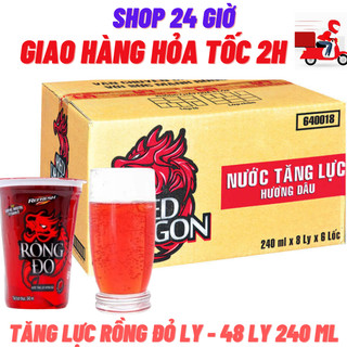 Rồng Đỏ Ly Thùng 48 Ly - Shop 24 Giờ