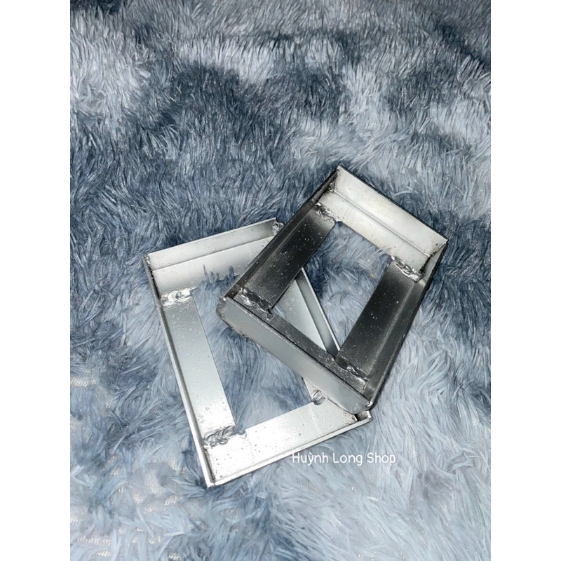 Khung Để Bình Cho Xe Điện Có Sơn Sẵn Màu Bạc