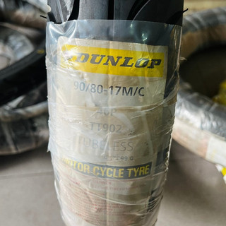 Vỏ xe máy dunlop tt902 90/80-17 tl m/c 46p cho xe winner, sonic, raider. future, wave - vỏ không ruột