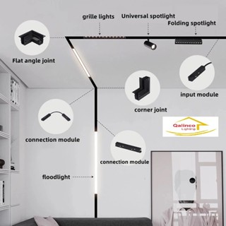 Bộ Phụ Kiện Cáp Nối Cho Thanh Ray Nam Châm Âm Trần OSRAM Giá Siêu Rẻ