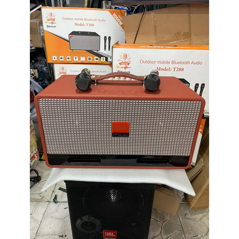 LOA XÁCH TAY 2 BASS 16 MINI ECHO REVERB NGHE NHẠC KARAOKE CỰC HAY