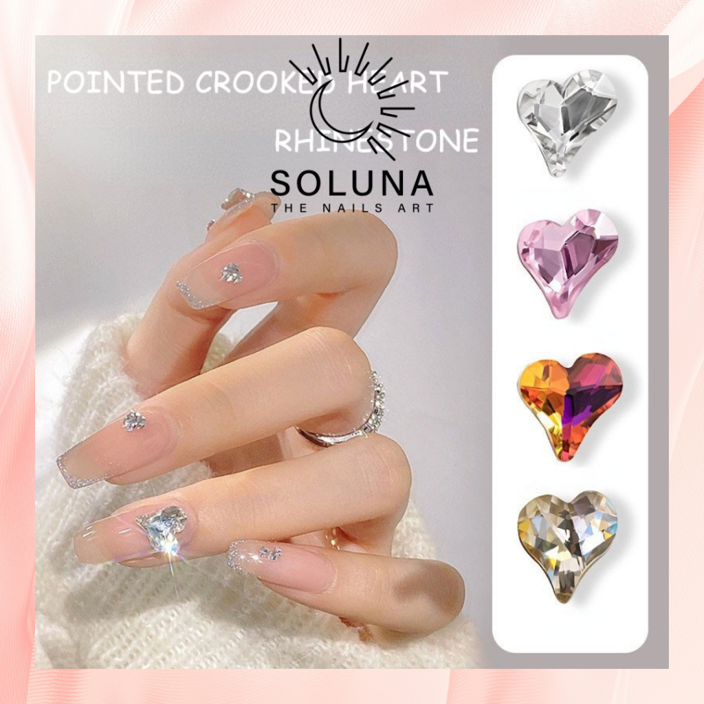 Đá khối hình trái tim Loại 1 Siêu Sáng