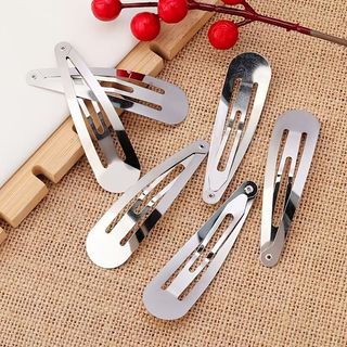 Set 5 Phôi kẹp tóc giọt nước 5cm Kẹp Tóc Trơn