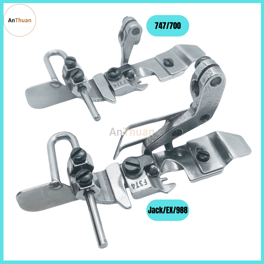 Chân vịt ke máy vắt sổ 4 chỉ tra lưng thun