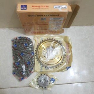 Nhông Sên Dĩa - Nhông xích Neo Thái FUTURE 125 Fi,R,RSX Fi Hàng Chất Lượng cao.14 - 36 - 108