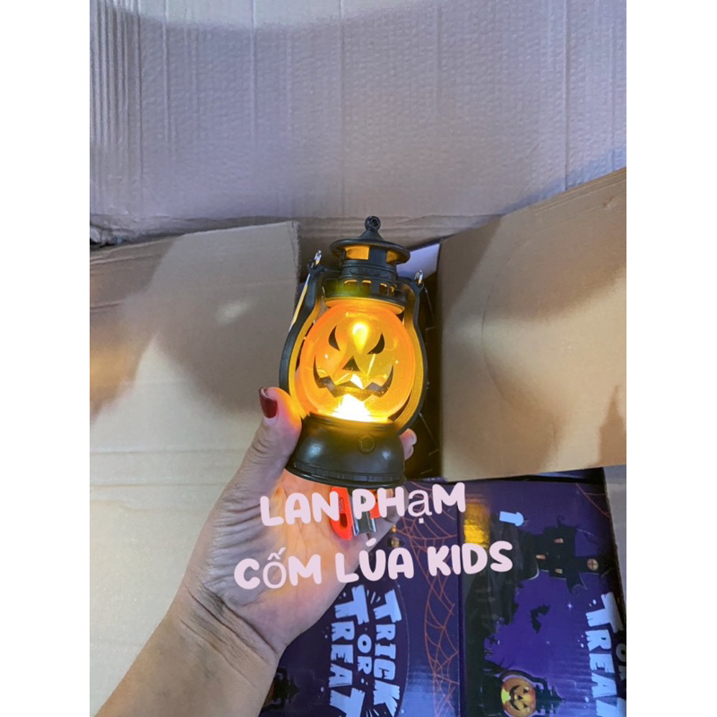 Đèn Halloween loại 1 kèm hộp pin đèn full bộ đầy đủ