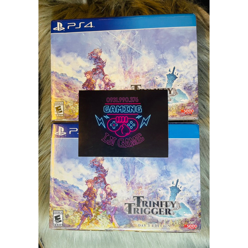 Đĩa Game PS4/PS5 : Trinity Trigger - Day 1 Edition