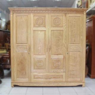 Tủ áo gỗ sồi nga màu tự nhiên , tủ gỗ đựng quần áo , tủ áo 1m8,tủ gỗ hậu gỗ tự nhiên, 1m6 và 1m4 , 1m2