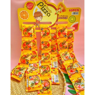 Kẹo dẻo trái cây hình miếng pizza candy