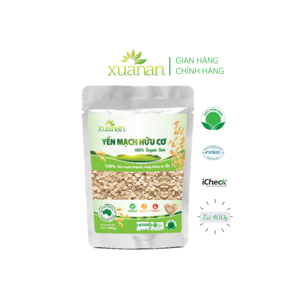 Túi 400G(Tặng Kèm 1 Túi Yến Mạch 150G)