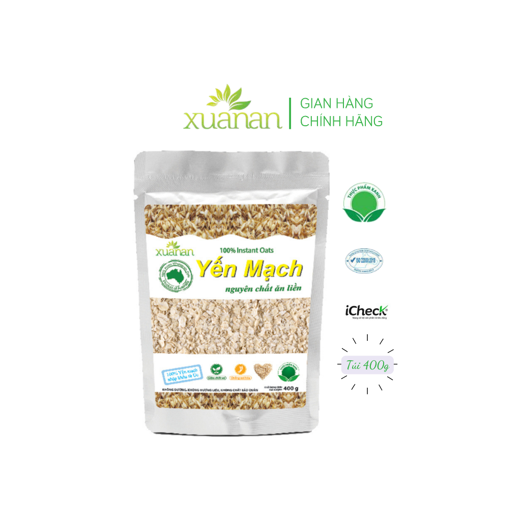 Túi 400G(Tặng Kèm 1 Túi Yến Mạch 150G)
