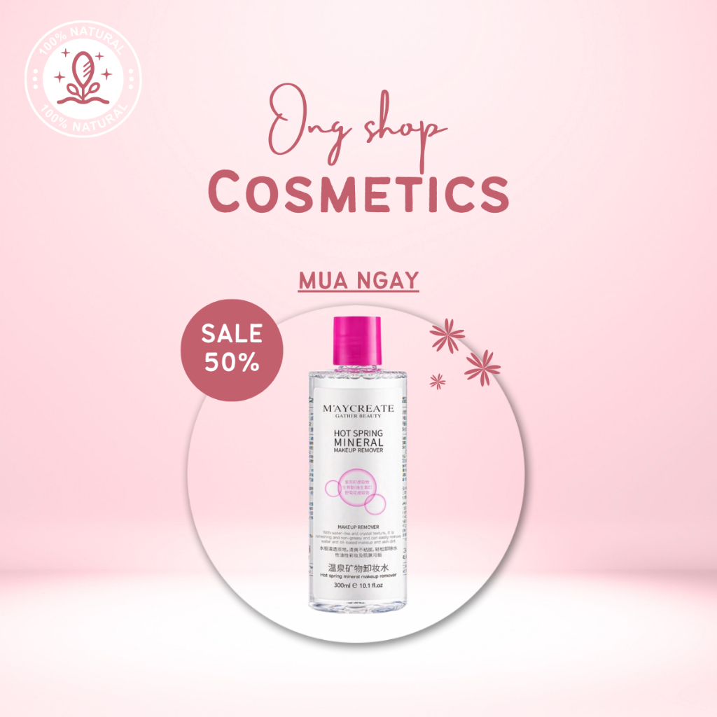 Nước tẩy trang MayCreate 300ml Chính Hãng MagicBeauty