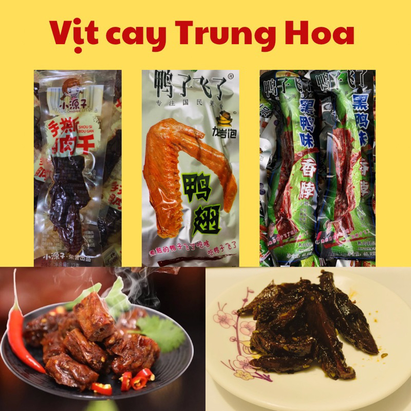 Vịt cay Trung Hoa thơm ngon đậm vị