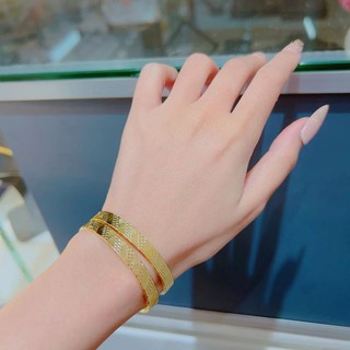 (Ni 48-> ni 60) Vòng cặp chạm chấm khoá lưỡi gà