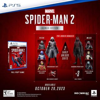 Đĩa Game Marvels Spider-Man 2 - (Nhện 2) Ps 5