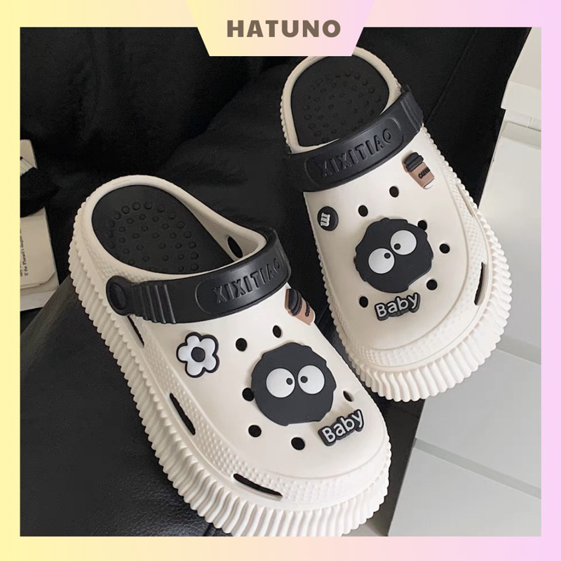 Sục độn đế siêu êm kèm sticker cute chuẩn xixitiao - Hatuno Order