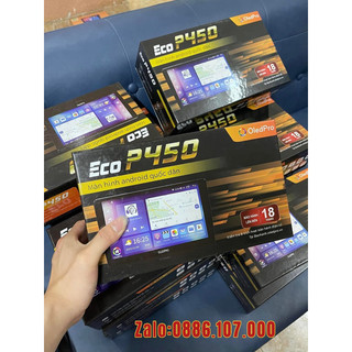Màn hình android oled pro eco p450 thế hệ mới wifi,tặng,lắp sim 4g, kèm vietmap s2