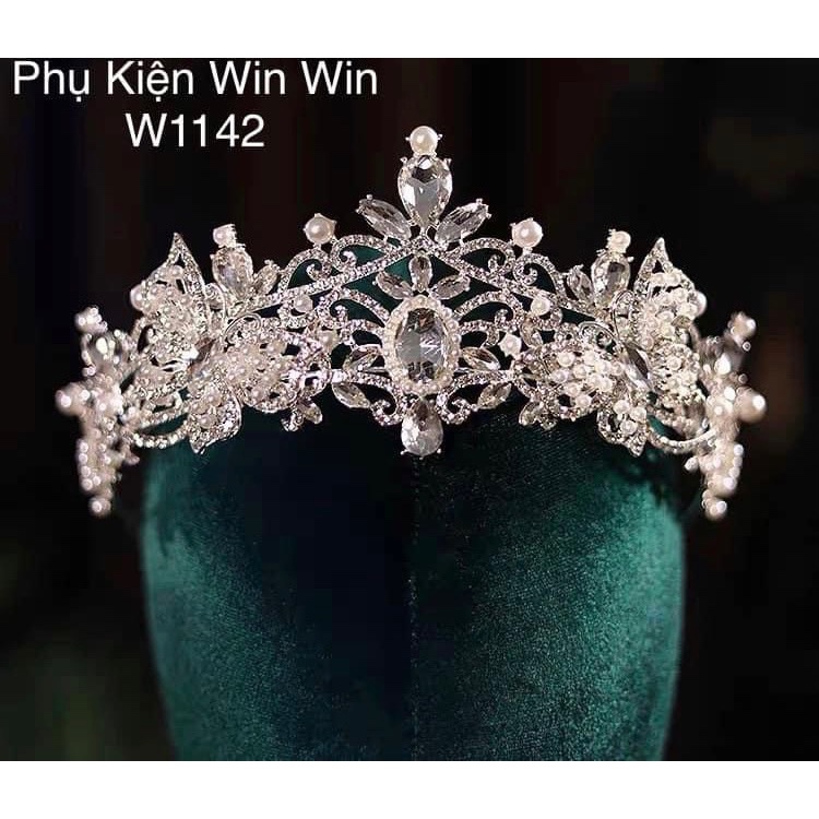 Vương Miện Cài Tóc Hai Con Bướm mã W1142