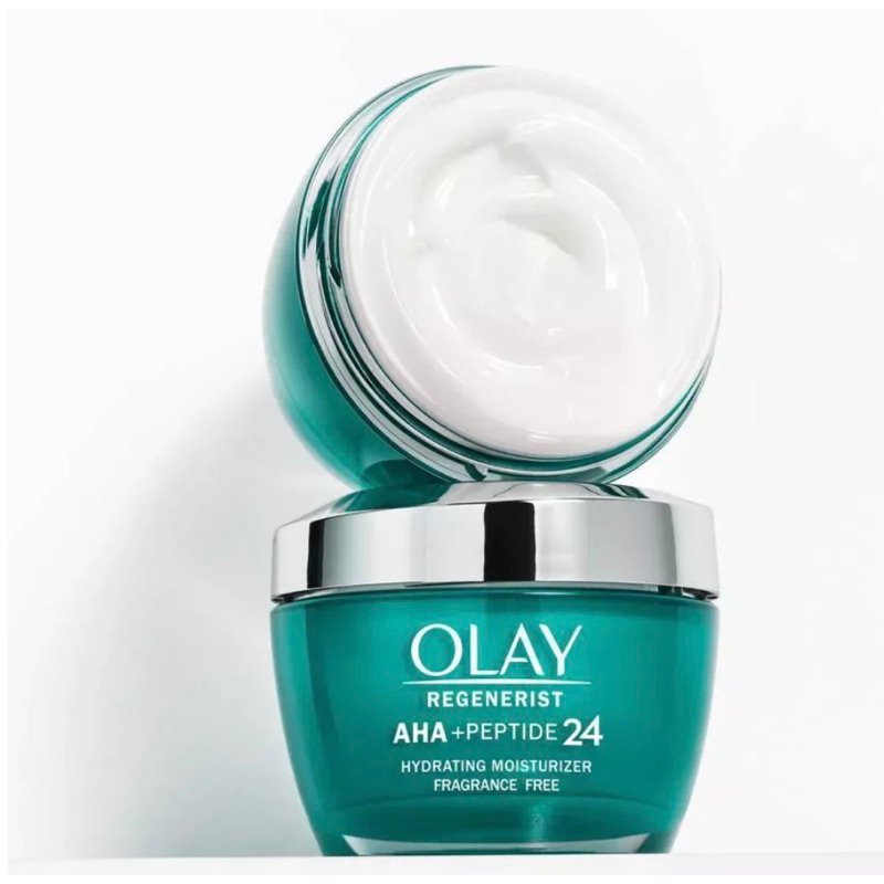 USA_Kem dưỡng cấp ẩm tái tạo phục hồi làn da Olay Regenerist AHA + PEPTIDE 24 Moisturizer