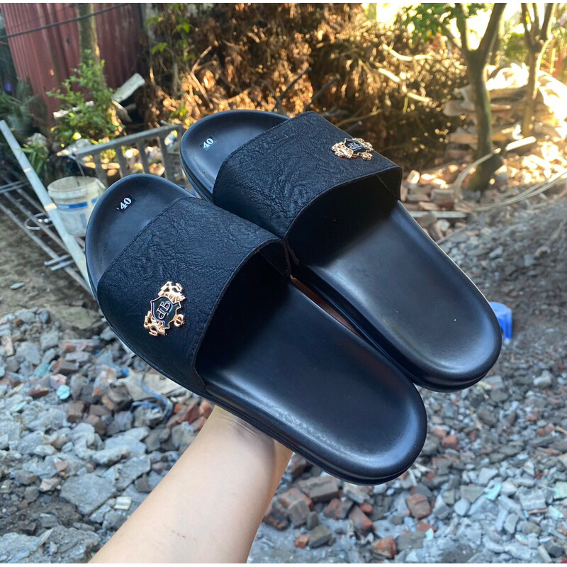 Dép Lê nam quai da bò thời trang cao cấp,hotren,quai siêu mềm.Đế mát chân chống trơn..