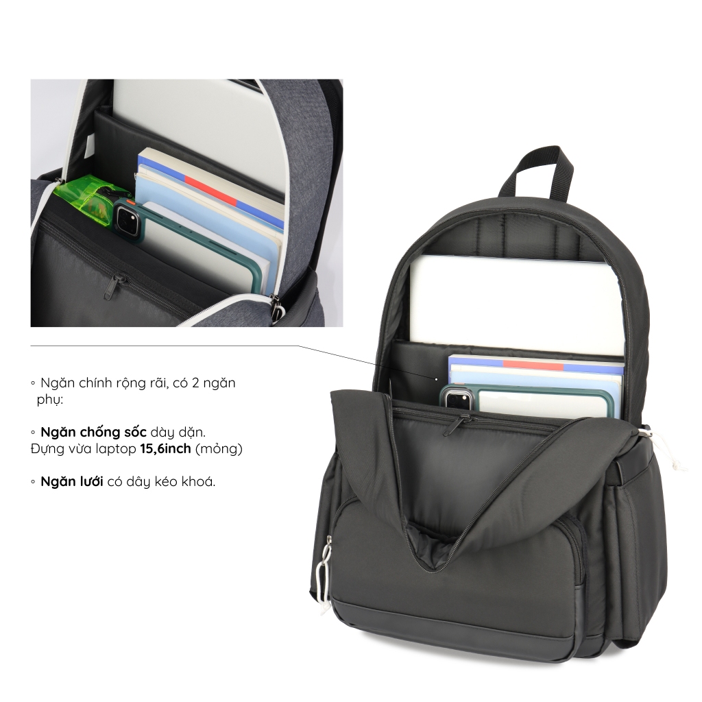 Balo Thời Trang SCARAB - LIGHT Backpack Unisex