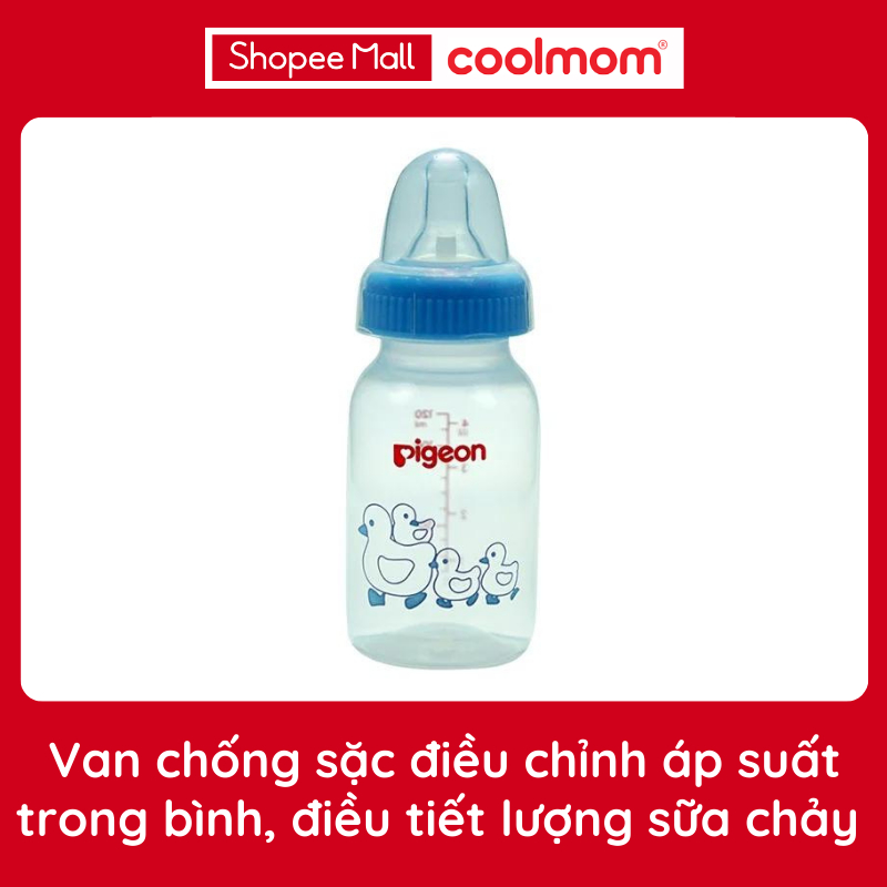 Bình sữa Pigeon PP tiêu chuẩn 120ml/240ml