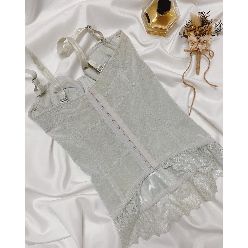 Áo corset mint nhạt 2hand