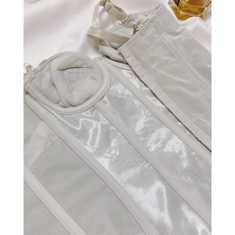 Áo corset mint nhạt 2hand