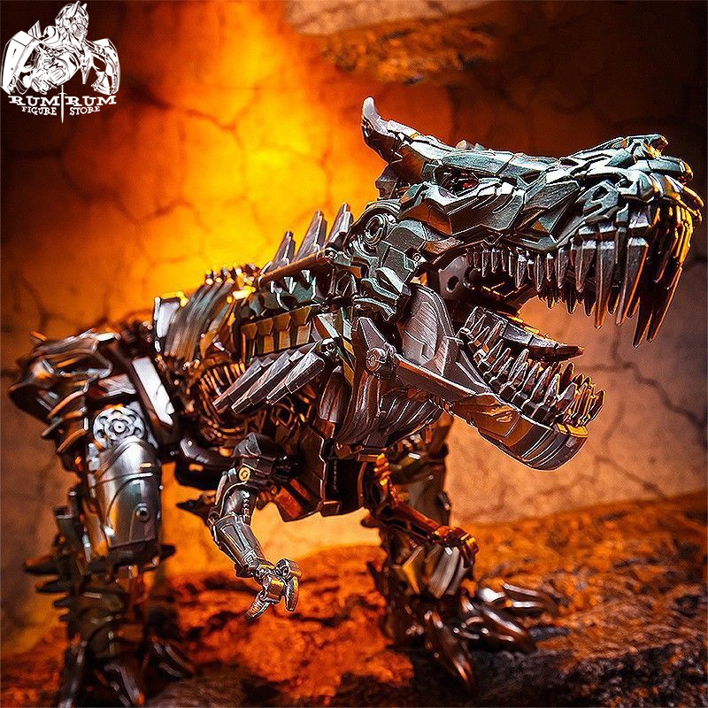 Mô hình lắp ráp phim Transfomer- Grimlock LS05- HKM04 Siêu khủng long bạo chúa Rum Rum Figure