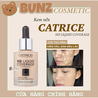 Kem Nền CATRICE HD Liquid Coverage Foudation Lasts Up To 24H