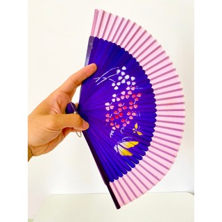 MẪU 3 - QUẠT CỔ TRANG NỮ CỰC ĐẸP - QUẠT VẢI HÌNH TRANH NAN TRE DÀI BỀN ĐẸP - PHỤ KIỆN CHỤP ẢNH, TIẸN LỢI