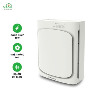 Máy lọc không khí WestingHouse WEAP8410 4 lớp lõi lọc - Đèn UV - Tạo ion âm - Khử mùi và lọc bụi, vi khuẩn