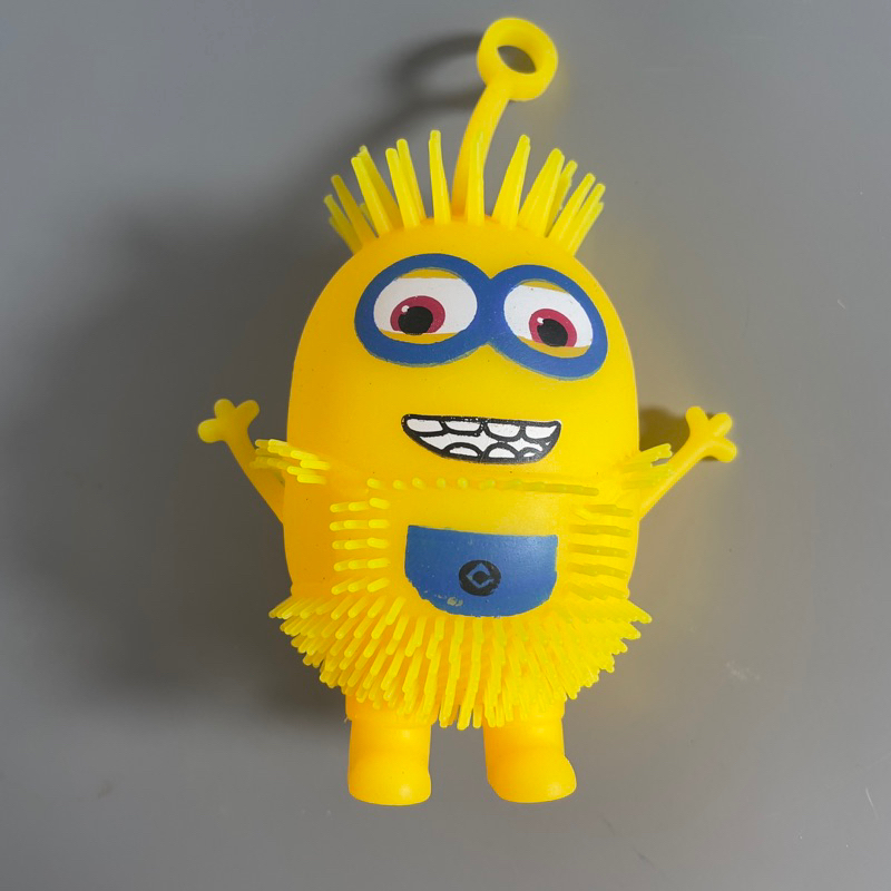 Bóp xả stress silicon nhân vật minion có đèn led
