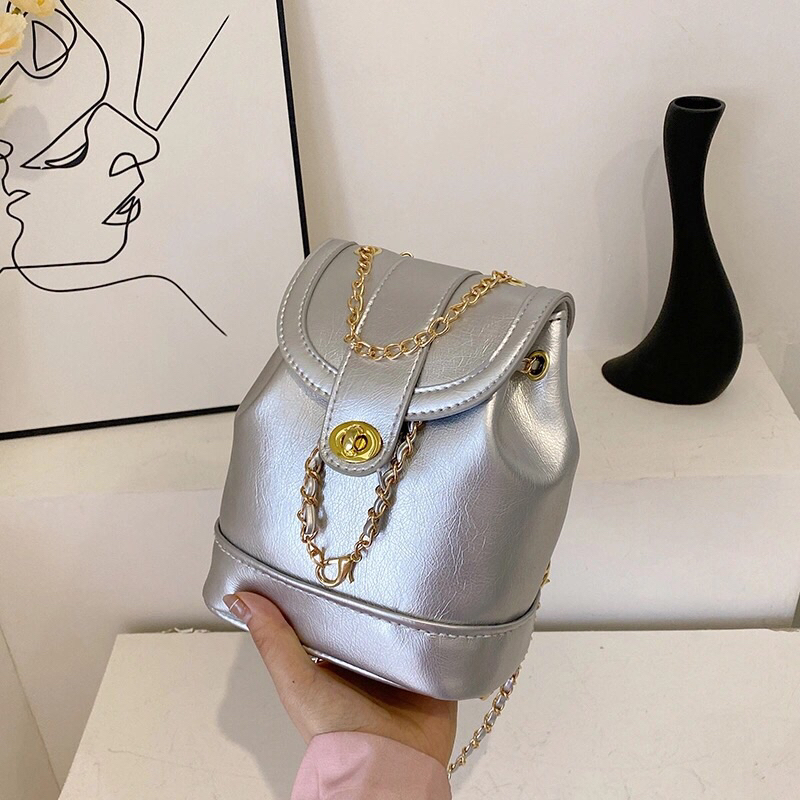 M63_Tự May Balo Da Bóng DIY Handmade