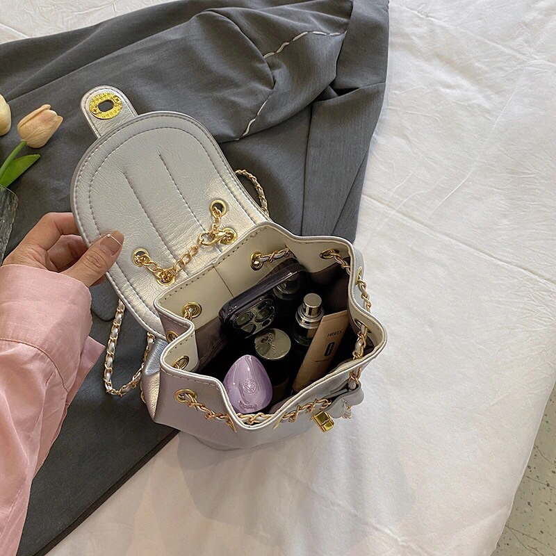 M63_Tự May Balo Da Bóng DIY Handmade