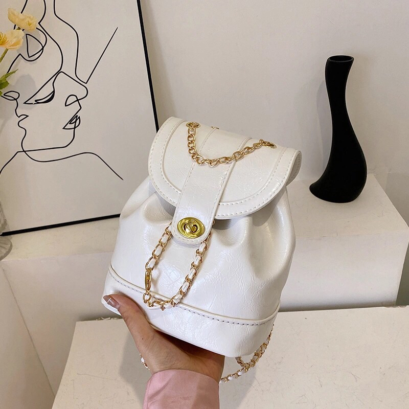 M63_Tự May Balo Da Bóng DIY Handmade