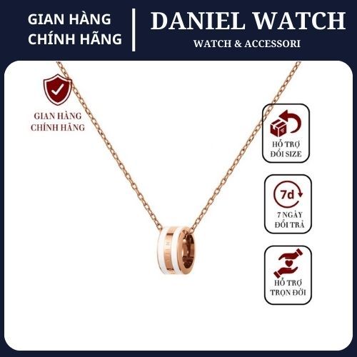 Dây Chuyền Daniel Welington Emalie Necklace Rose Gold DW Chính Hãng - DanielWatchSG .