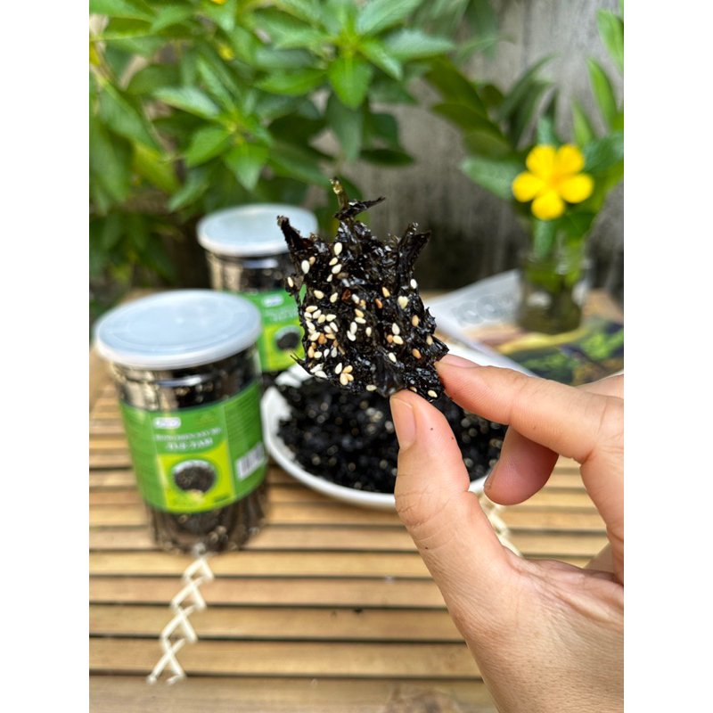 Combo 5 hũ Lớn rong biển sấy mè Tuệ Tâm - rong biển khô sấy giòn - rong biển ăn liền