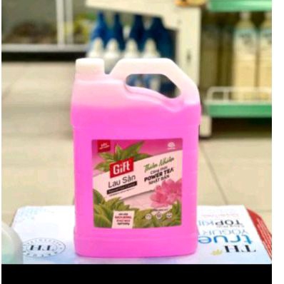 Nước lau sàn Gift can 3,8l mẫu mới