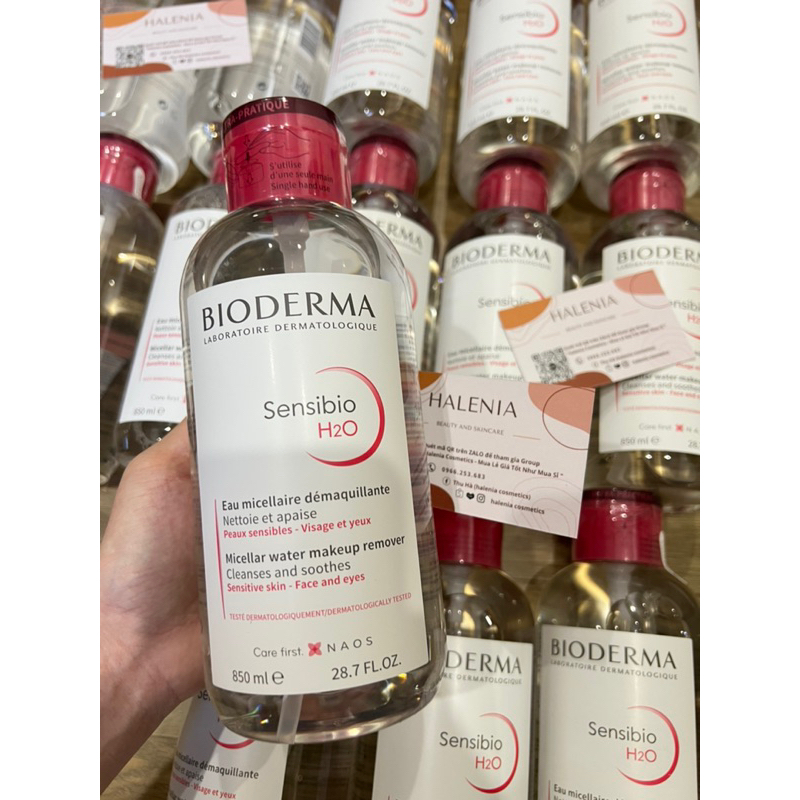 Nước tẩy trang Bioderma nắp nhún 850ml