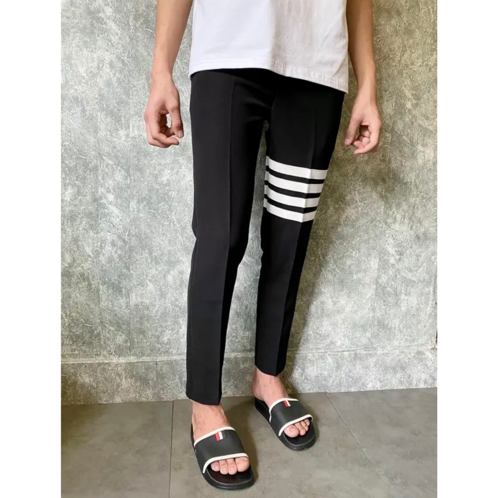 Quần tây âu 4 vạch trắng hàng quảng châu cao cấp