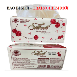 Bịch 9 gói rút lụa Silkwell 280 tờ chính hãng