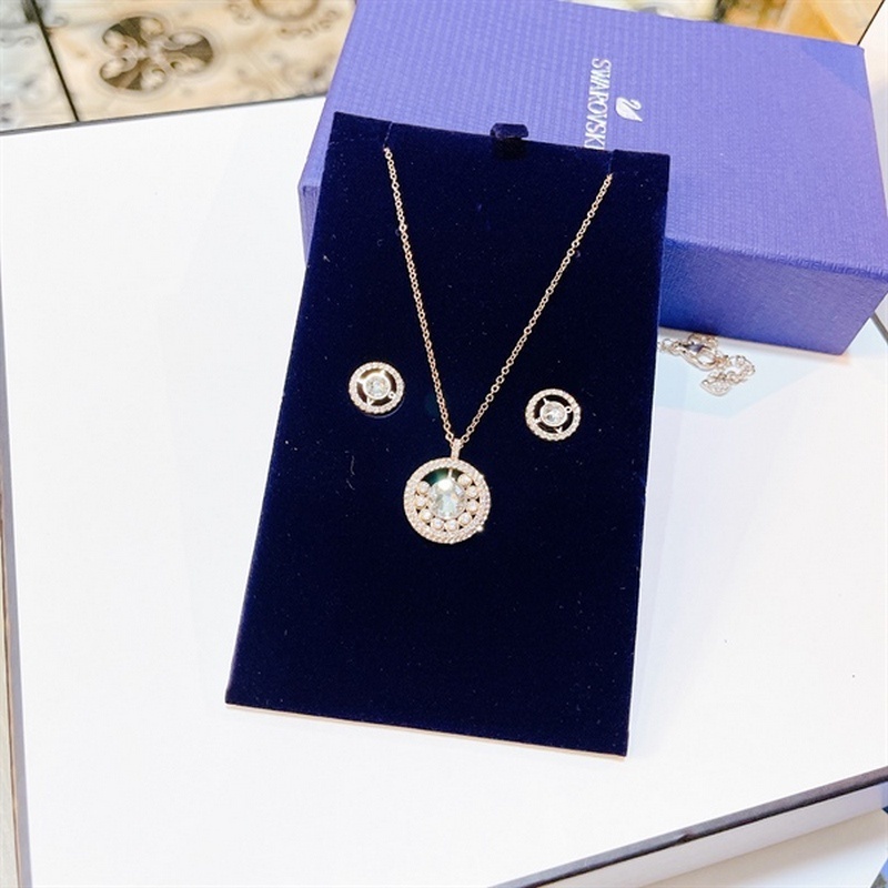Bộ Dây chuyền + Hoa tai SWAROVSKI Admiration Women's  Jewelry Set SKU 5444064