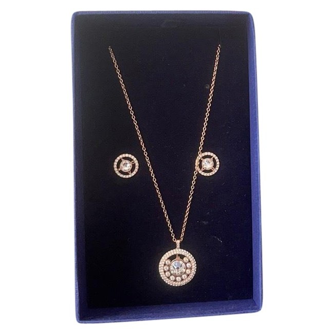 Bộ Dây chuyền + Hoa tai SWAROVSKI Admiration Women's  Jewelry Set SKU 5444064